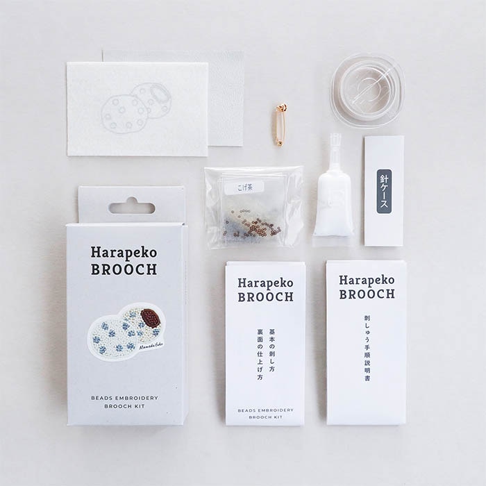 ビーズファクトリー はらぺこブローチキット～豆大福～ HCA20//11