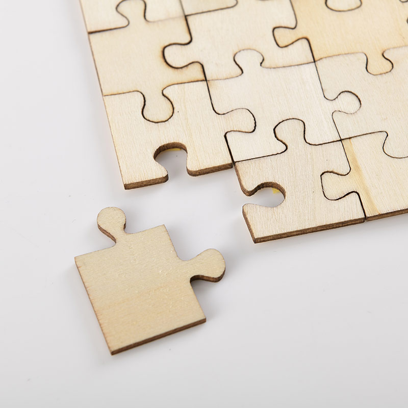 Rocks Motion 木製ジグソーパズル 大人おしゃれ/同色/無地/ミルク