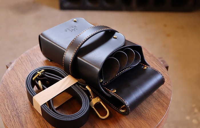 シザーケース本革4丁用 -cube s- |シザーケース専門店｜美容師向け本革