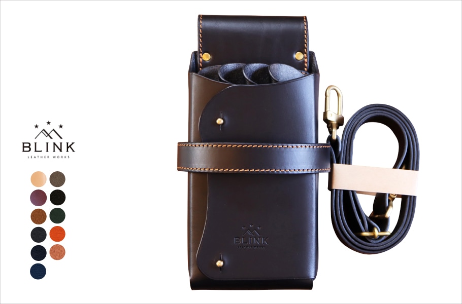 シザーケース本革4丁用 -cube s- |シザーケース専門店｜美容師向け本革