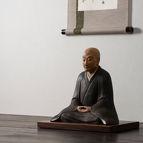 仏像】木造 良寛像 | 高僧・祖師 | | 仏像ワールド