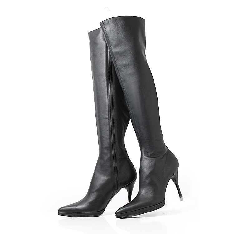 COMEX ニーハイブーツ 26.5cm ライブブーツ ハイヒール ヒール11cm 本