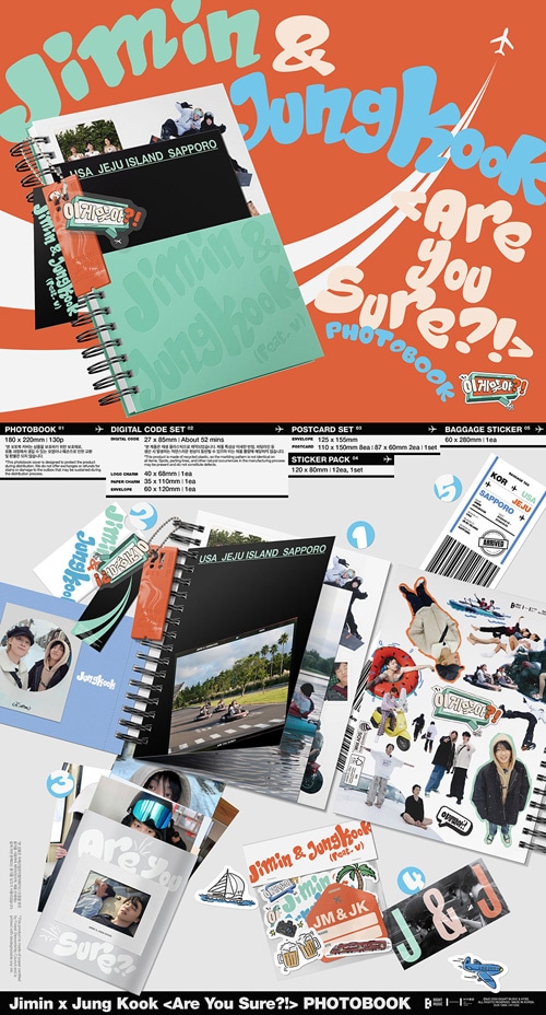 韓国スター写真集 BTSのジミン＆ジョングク [Are You Sure