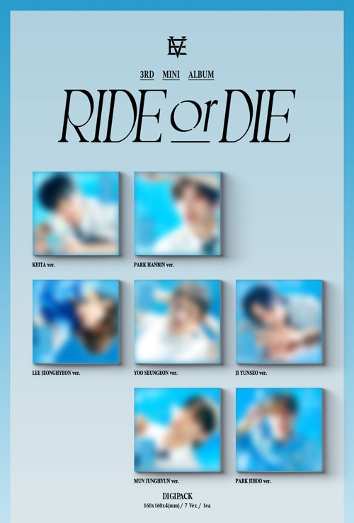 韓国音楽 EVNNE (イブン) - 3rdミニアルバム 「RIDE or DIE」 Digipack