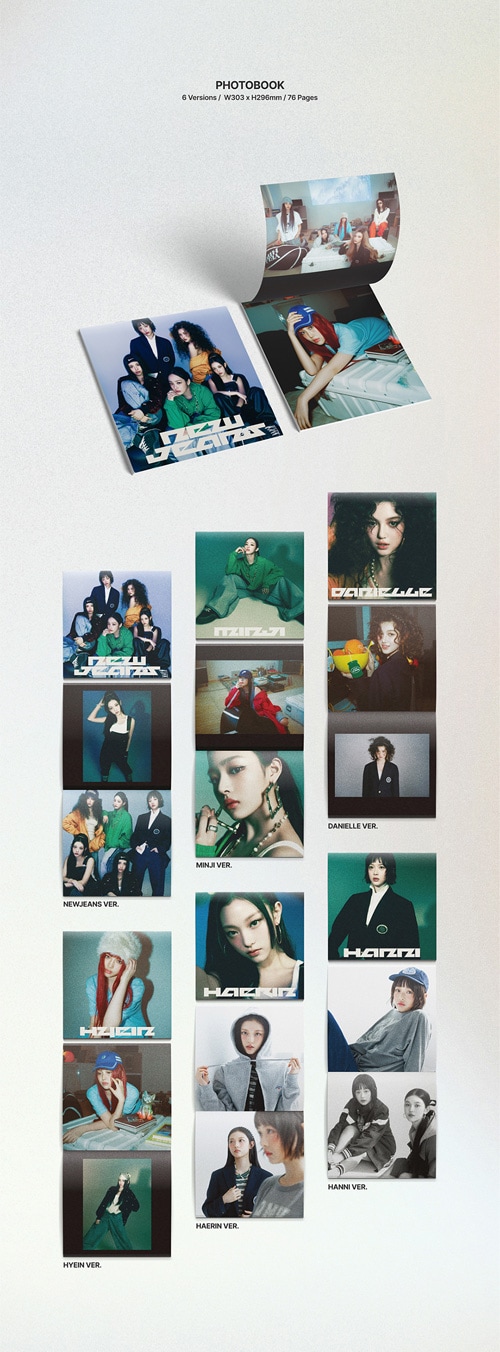 6種セット] 韓国音楽 NewJeans (ニュージーンズ) - シングルアルバム