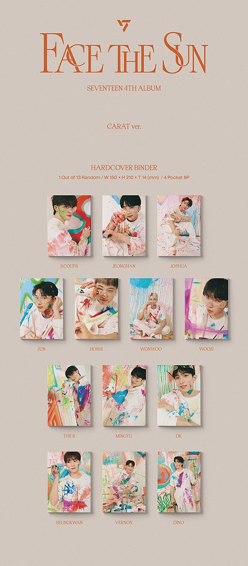 韓国音楽 SEVENTEEN (セブンティーン) - 4集 「Face the Sun」 CARAT
