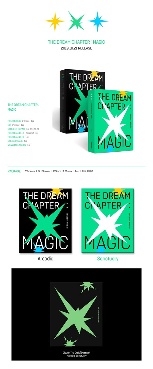 韓国音楽 TOMORROW X TOGETHER (TXT) - 1集 「夢の章：MAGIC