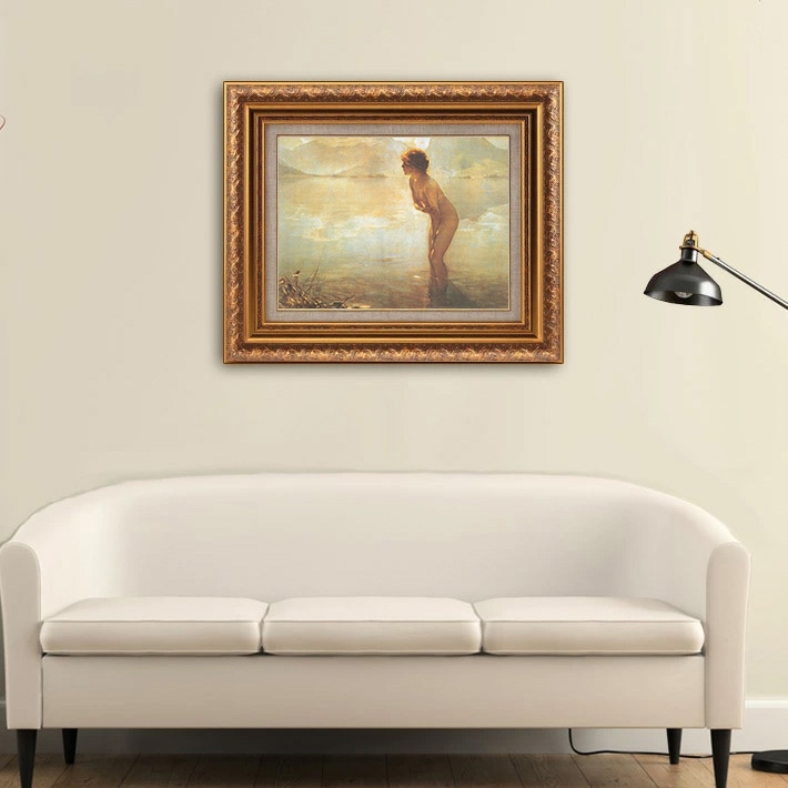 9月の朝 【20号】 ポール・シャバ 【 額縁が選べる 額入り 複製画 絵画