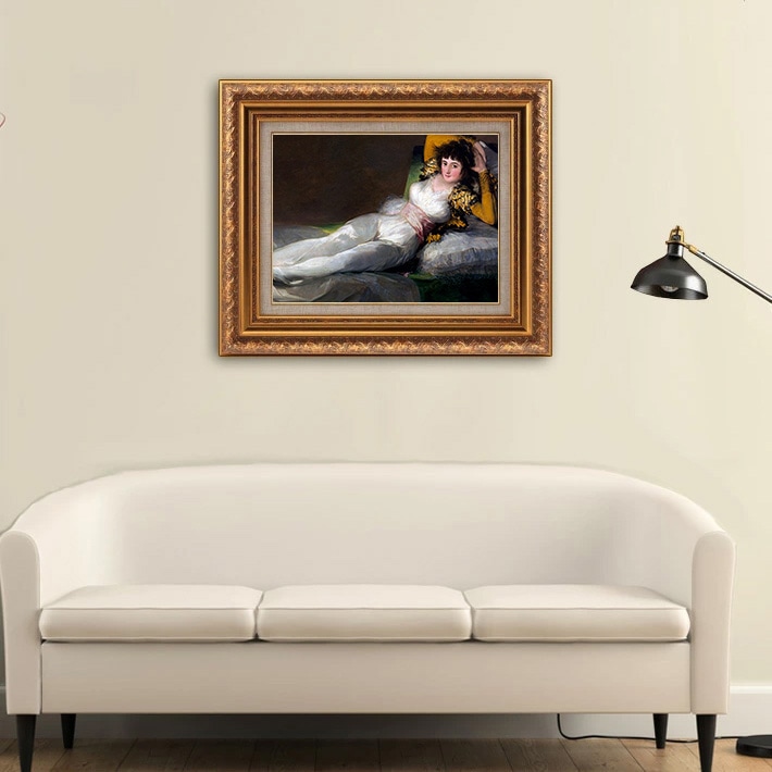 着衣のマハ 【6号】 ゴヤフランシスコ・デ・ゴヤ 【 額縁が選べる 額