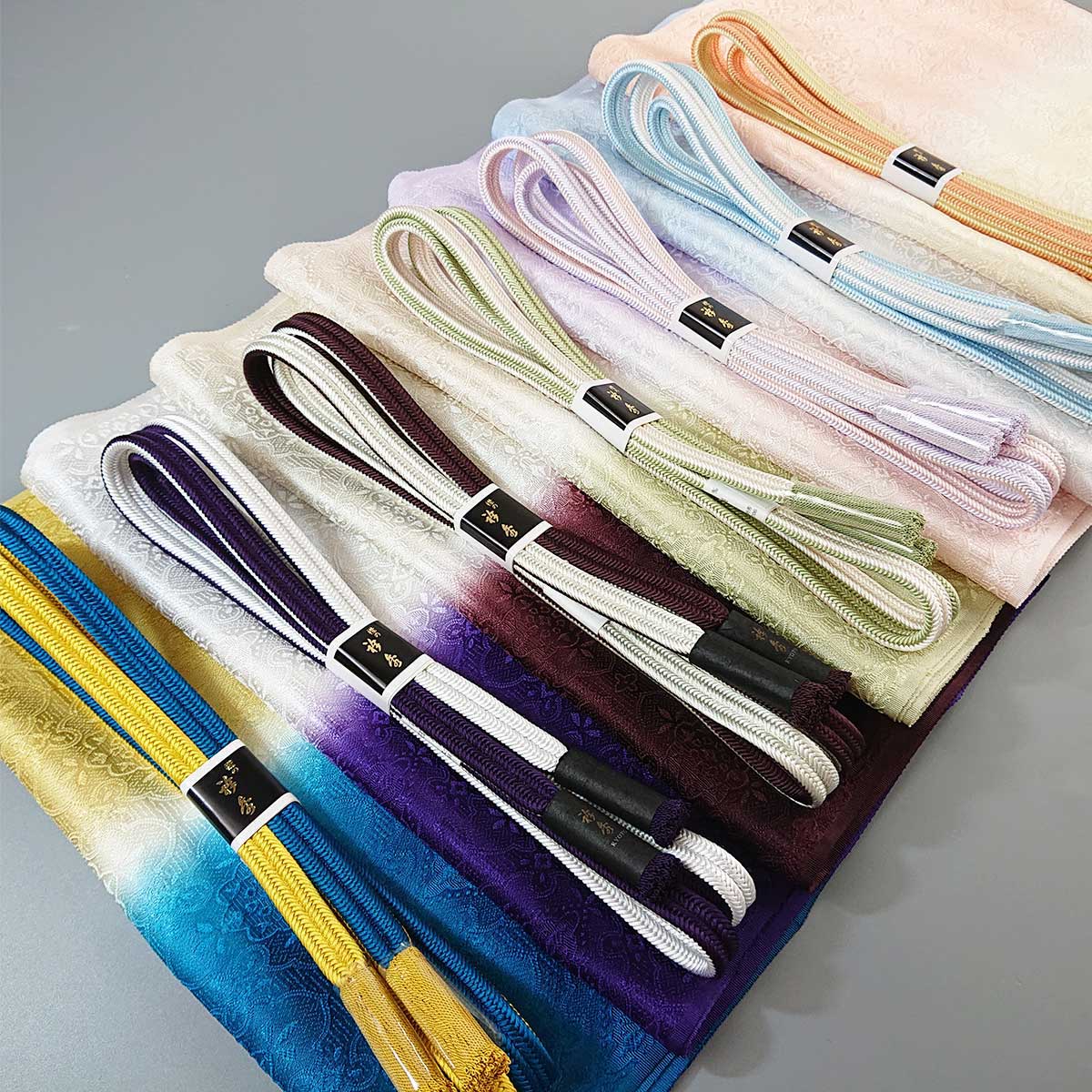 衿秀 公式 帯締め 帯揚げ セット きものすなお すなお 七緒 正絹 日本