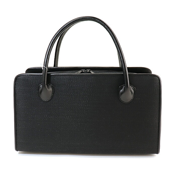 衿秀 公式 バッグ 和装 着物 ばっぐ bag ホースヘア 利休 黒 ブラック