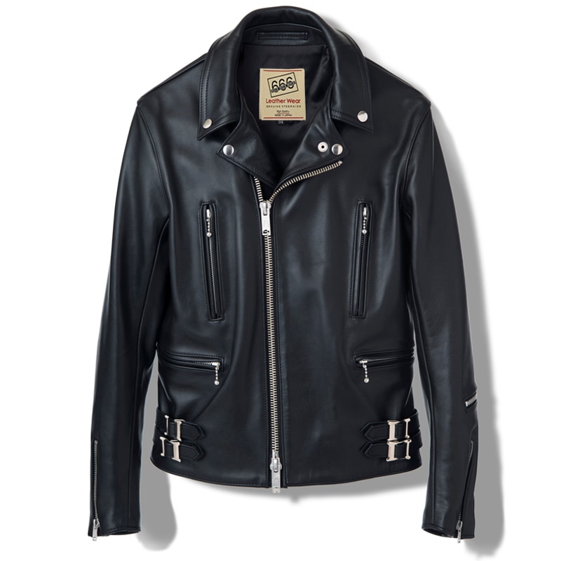 LJM-1TF タイトフィット サイドベルト ライダースジャケット｜『666