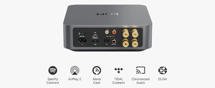 在庫有」WiiM AMP シルバー マルチルームストリーミングアンプ wiim