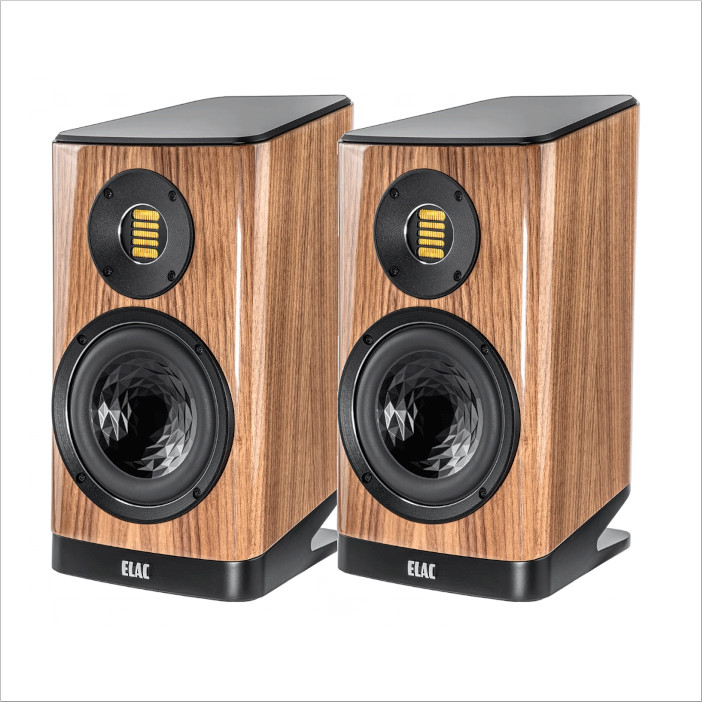 ELAC VELA BS 403.2 ウォールナット・ハイグロス ペア ブックシェルフ