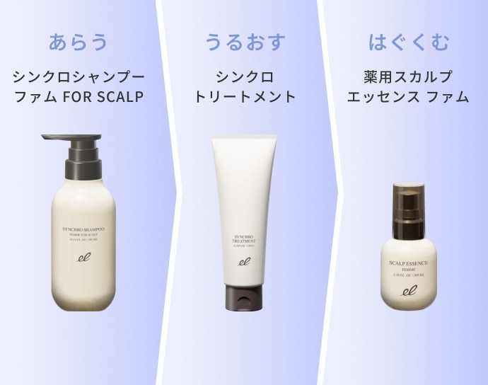 セット価格】頭皮ケアセット ファム | ELECTRON ONLINE SHOP