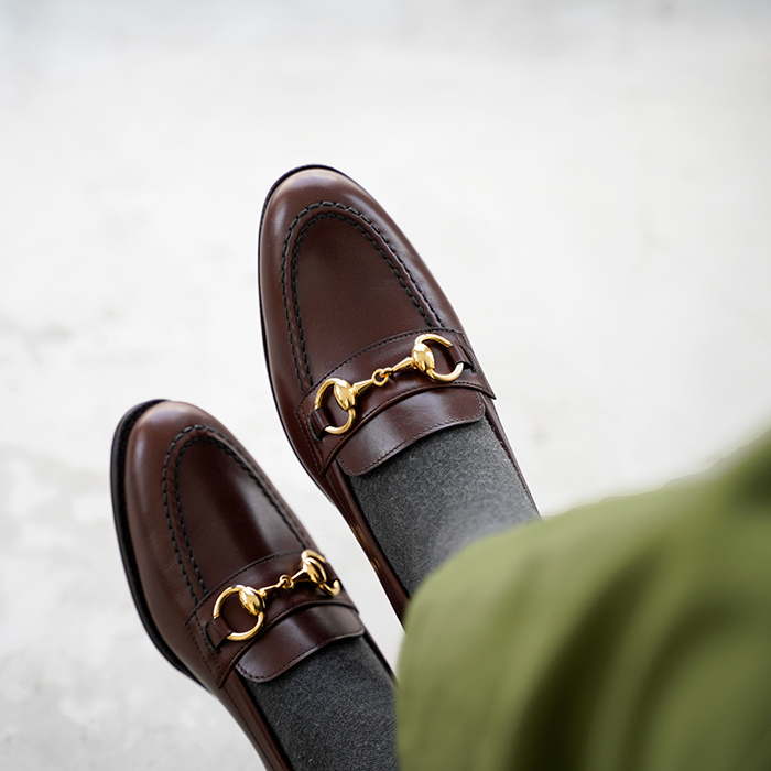 Jalan Sriwijaya ジャランスリウァヤ ビットローファー98689 LEATHER