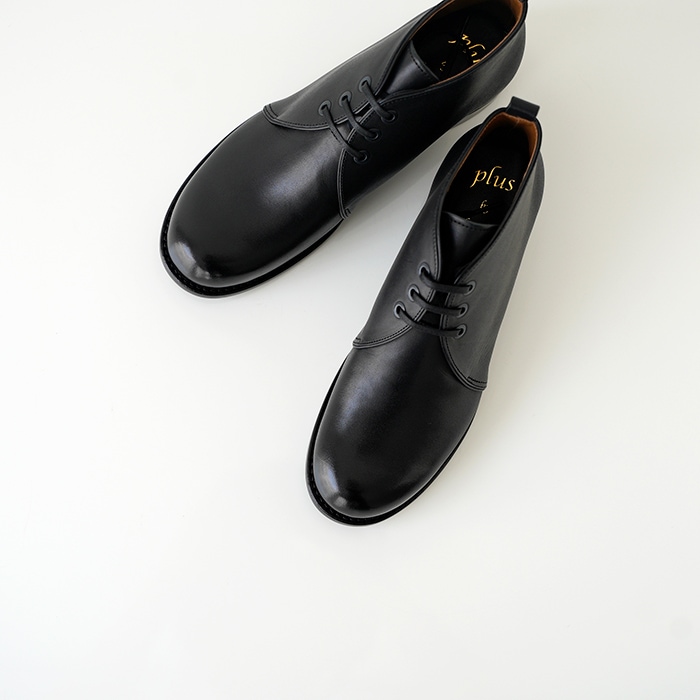 plus by chausser プリュス バイ ショセ ショートブーツ PC-5052 靴