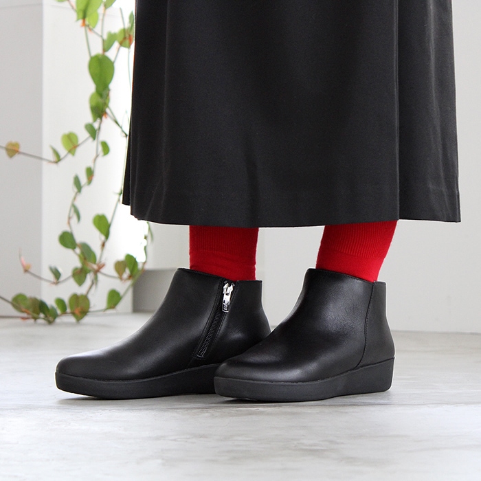 fitflop フィットフロップ SUMI LEATHER ANKLE BOOTS スミ レザー