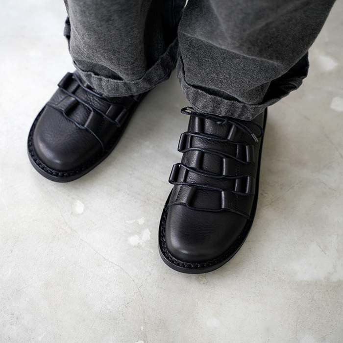 trippen トリッペン レースアップ シューズ Motor black モーター