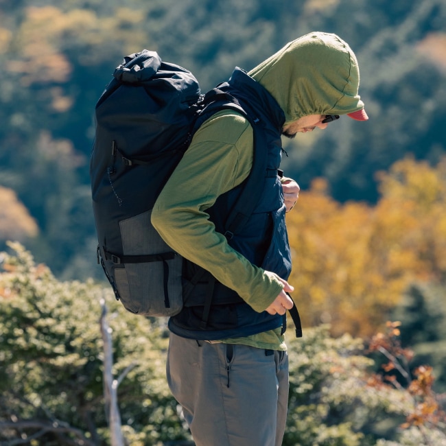 スタティック STATIC アドリフト ベスト ウィズ シェル ユニセックス