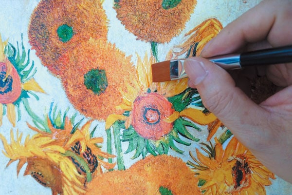 マクレガー 「ブルーウォーター」 4号 立体複製名画 【5％ポイント還元