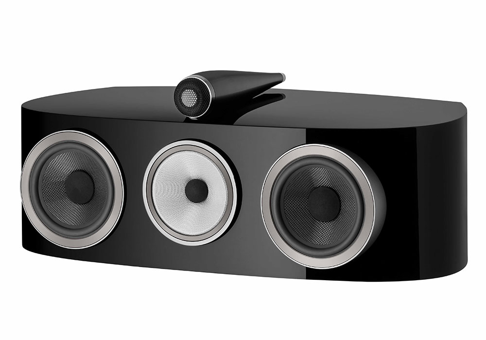 B&W - HTM82D4/グロスブラック（1本）センタースピーカー《e