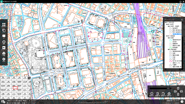 東京都2500デジタル白地図 | 地図センターネットショッピング