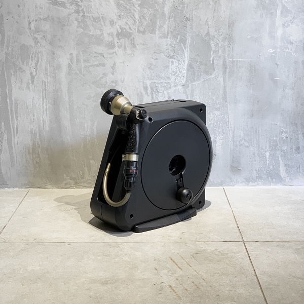 コンパクトガーデンリールⅡ20m ブラック ゴールドホース｜ロイヤル
