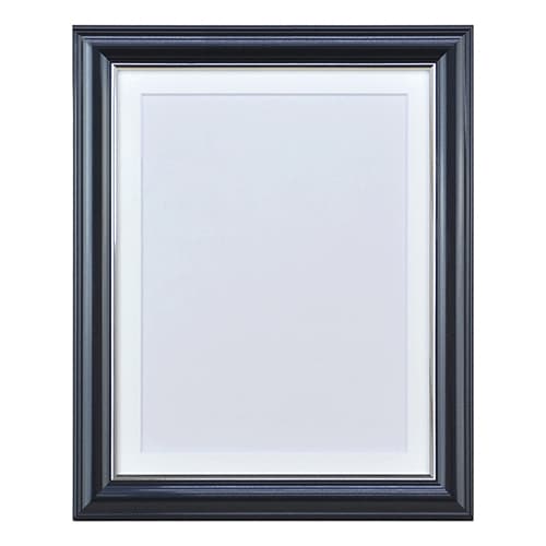 即配】 六切 ブラック JIR-6-BK カラー遺影額縁 ケンコー KENKO