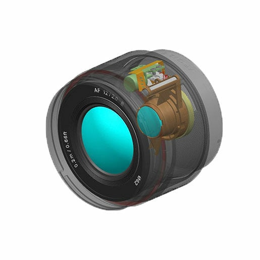 即配】 AF 12mm F2.0 X フジX マウント SAMYANG サムヤン 交換レンズ