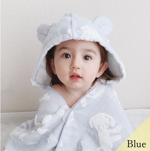 マカロン フード付バスタオル | [Baby&Kids],フード付バスタオル