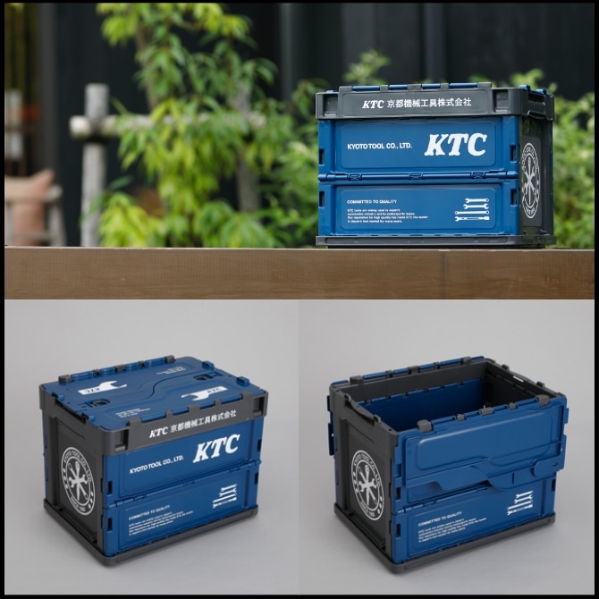 大注目】折りたたみコンテナ新色ブルー一般販売開始！