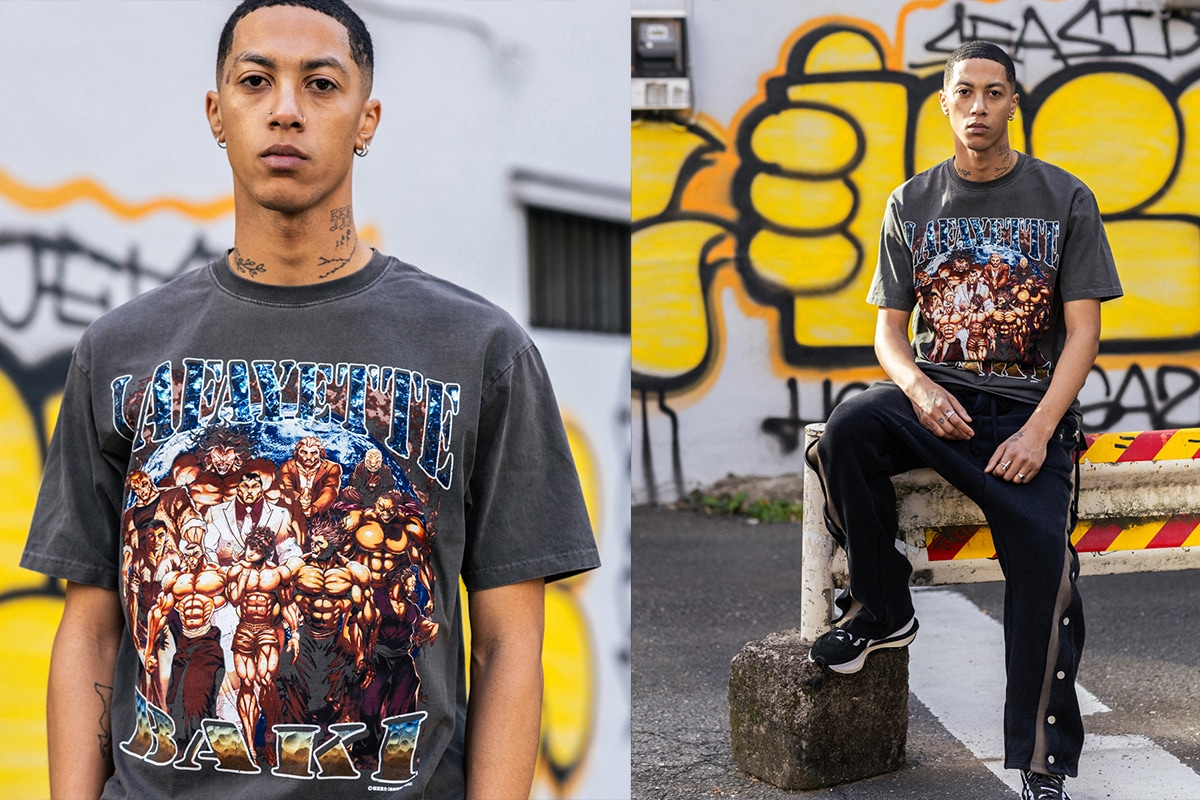 LFYT × SNKRDUNK × グラップラー刃牙によるスペシャルコラボTシャツが