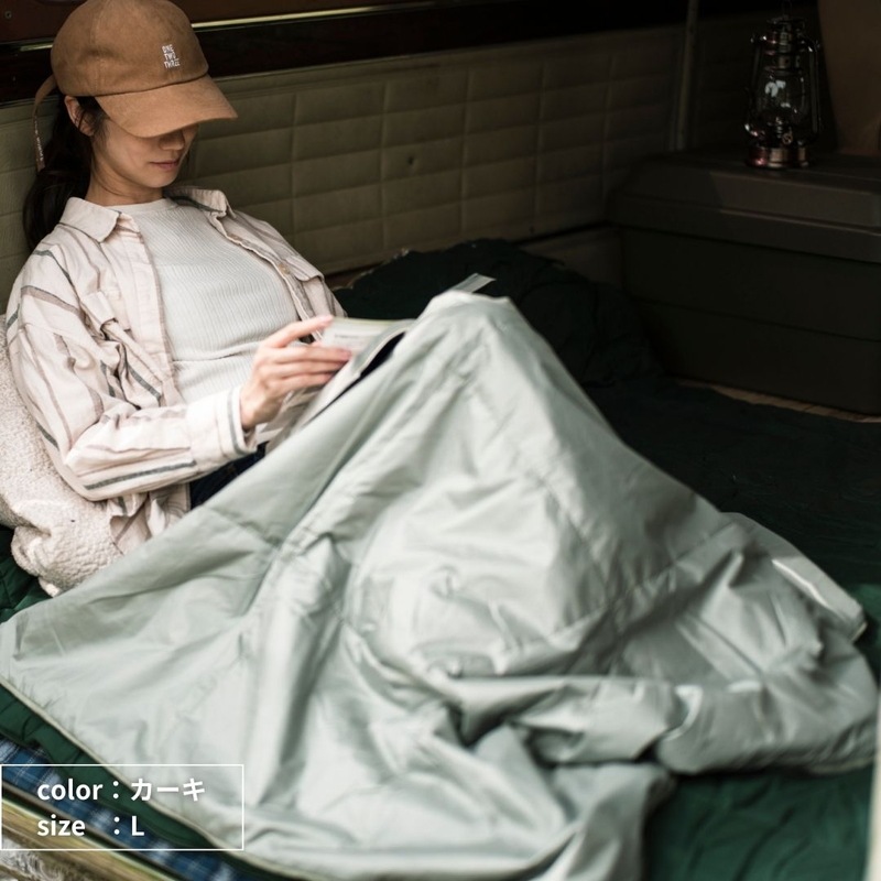 &FABRIC＞カポック混であたたかくて軽いブランケット【STEPS ひざ掛け