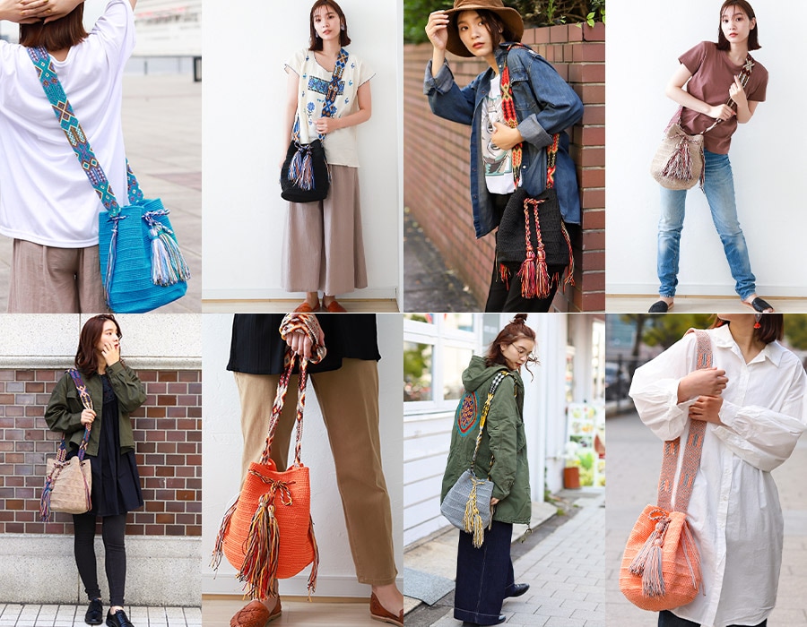 tesoro / ミサンガクロシェバッグ マルチカラーG｜テソロ(tesoro)公式通販