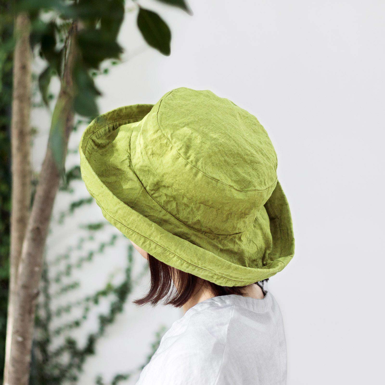 ハット マノン _ ライムグリーン