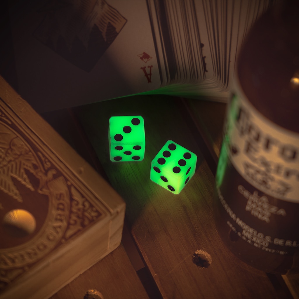 Maratac マラタック】Glow UGM Pair-A-Dice Set｜CountyComm