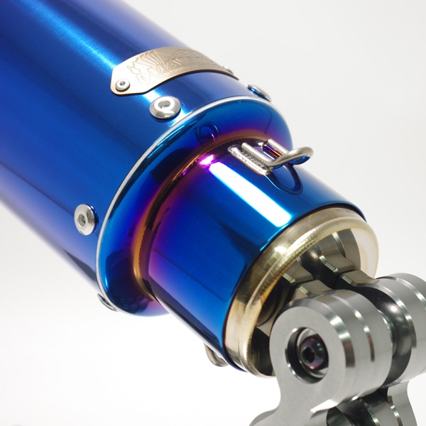 Mv97【カーボン／ヒートエンド】汎用サイレンサー（サーキットスポーツ