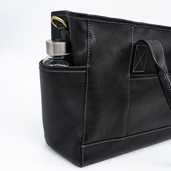 ビジネス ショルダートートバッグ レザー本革 JAMISON BLACK ブラック