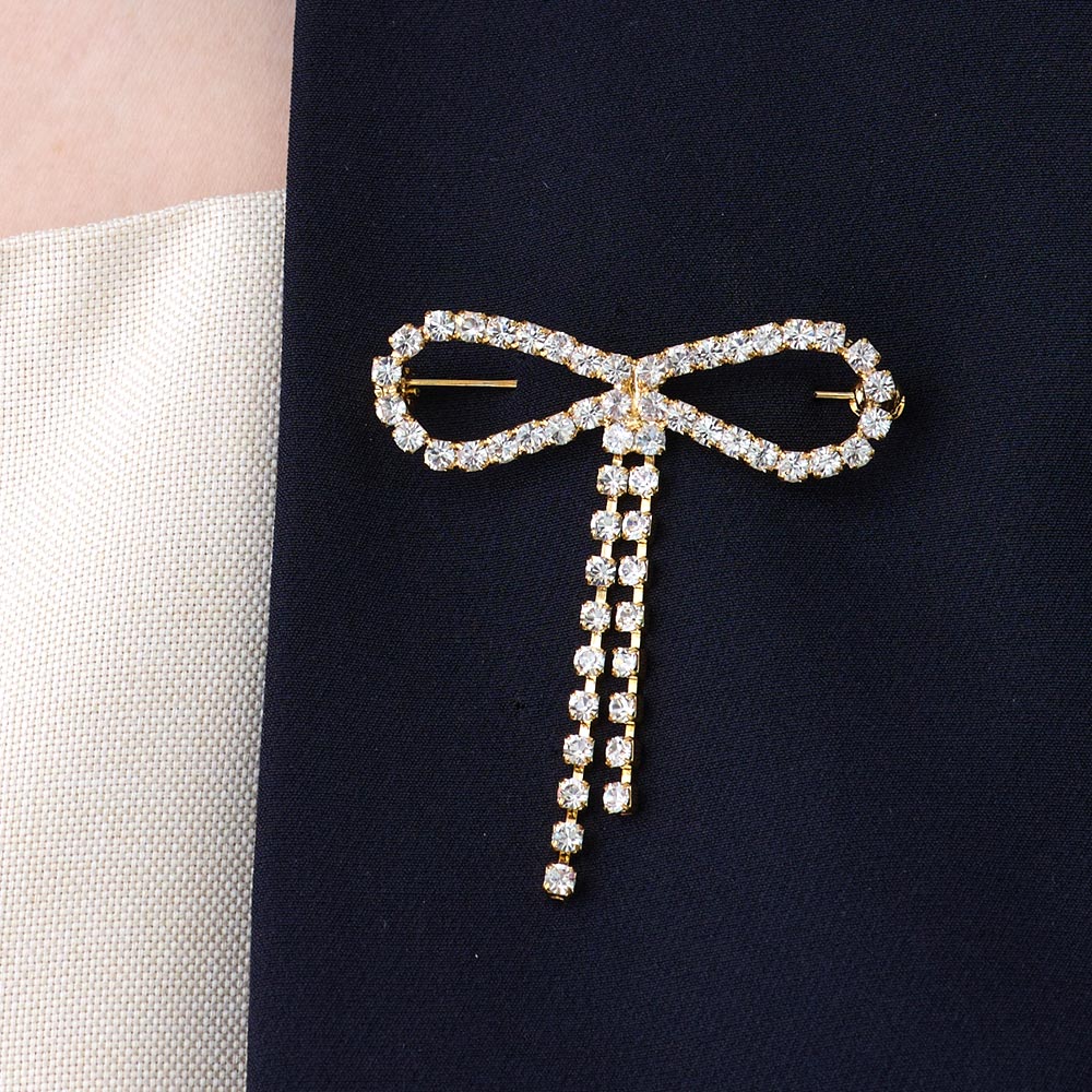 りぼん モチーフ ブローチ リボン 日本製 | ショールピン・ブローチ