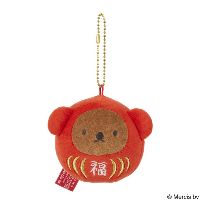 ボリス 福だるま マスコットキーチェーン|【ぬいぐるみのセキグチ