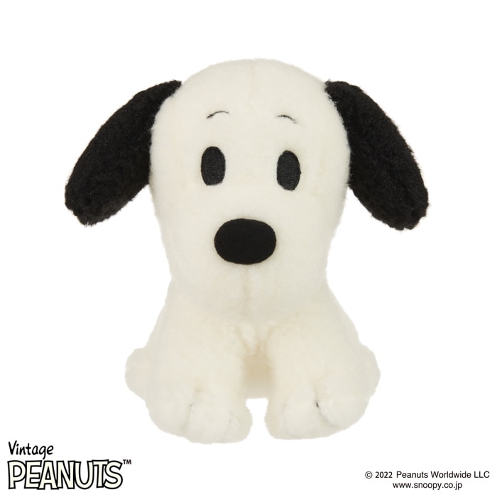 しあわせスヌーピー ヴィンテージ S|【ぬいぐるみのセキグチ】メーカー