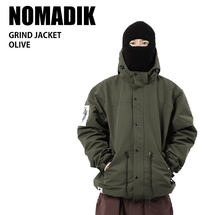 NOMADIK ノマディック GRIND JKT OLIVE 24-25 ウエア メンズ