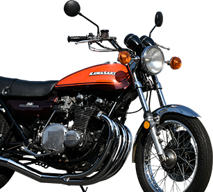 CB750KやKAWASAKI Z1/Z2など絶版車のカスタムパーツを多数揃える