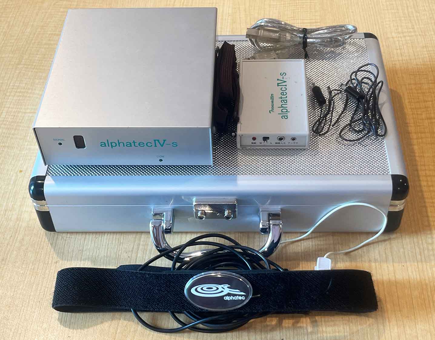 中古］ 脳波測定器 アルファテック4-s | メンタルトレーニング,脳波