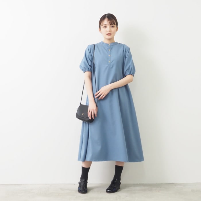 NARU(ナル) Reflaxウェザーストレッチ 2WAYワンピース 655922