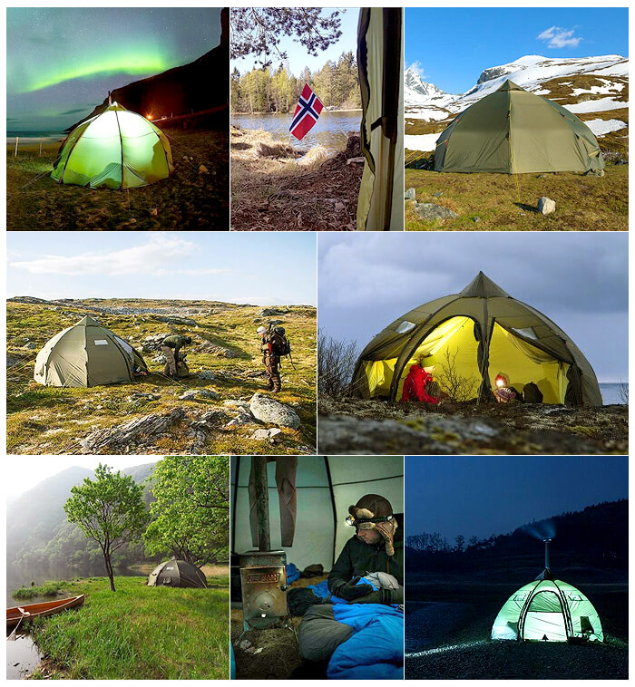 ヘルスポート バランゲルドーム アウターテント ＋ ポール Helsport