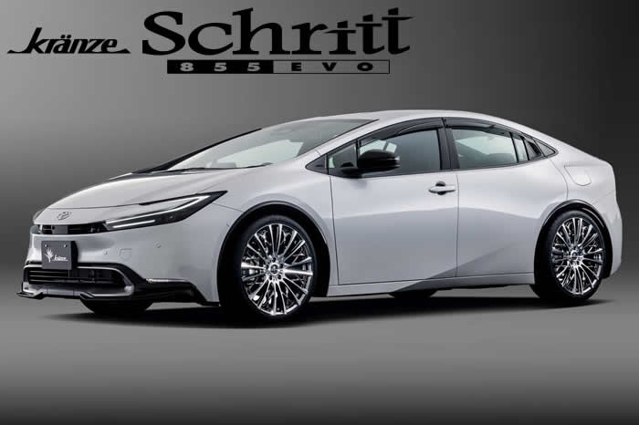 プリウス60系専用 クレンツェ シュリット 855EVO 19インチホイール