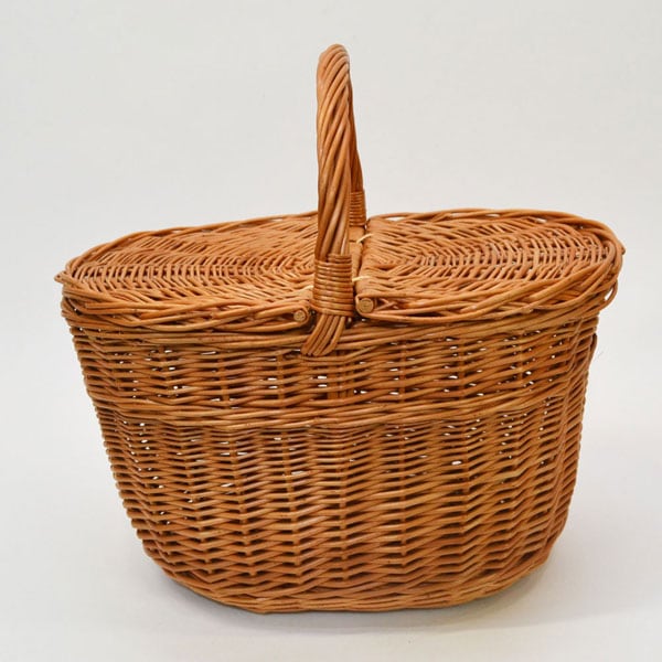 WNUK ウィッカー ピクニックバスケット ポーランド製 柳