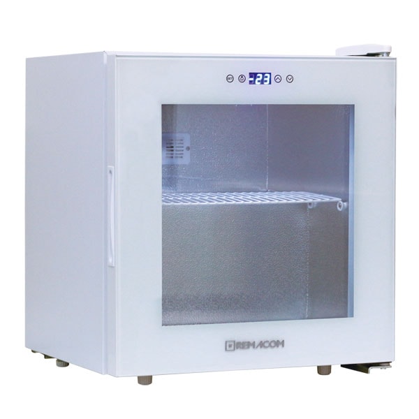 レマコム 前開き小型冷凍ショーケース 43L RIS-43TW ホワイト - 業務用
